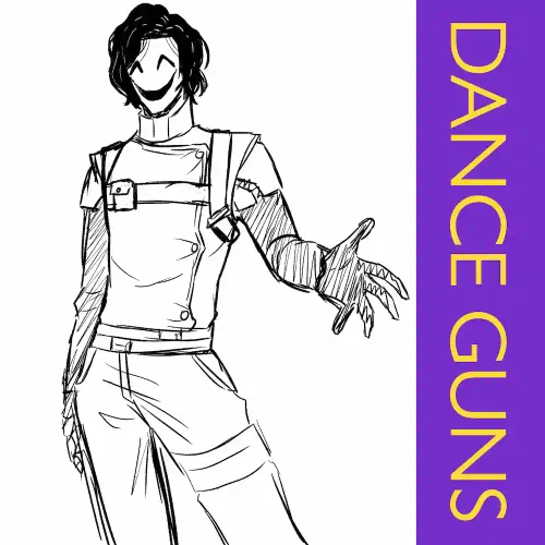 Dance Guns single cover